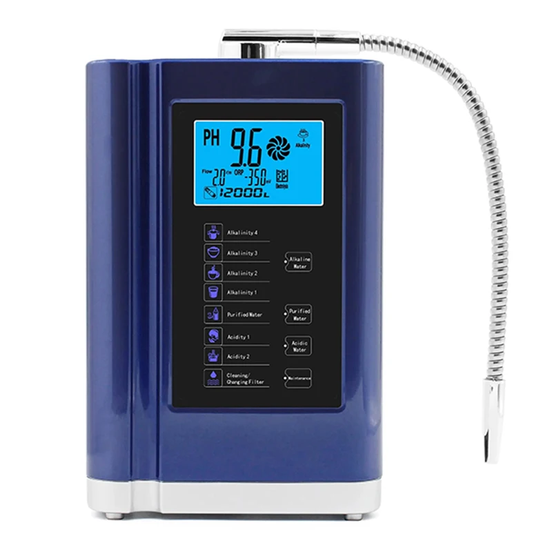 

Home Used 5-7 Plates Desktop Alkaline Water Ionizer Machine Hydrogen Water Ionizer Alkaline