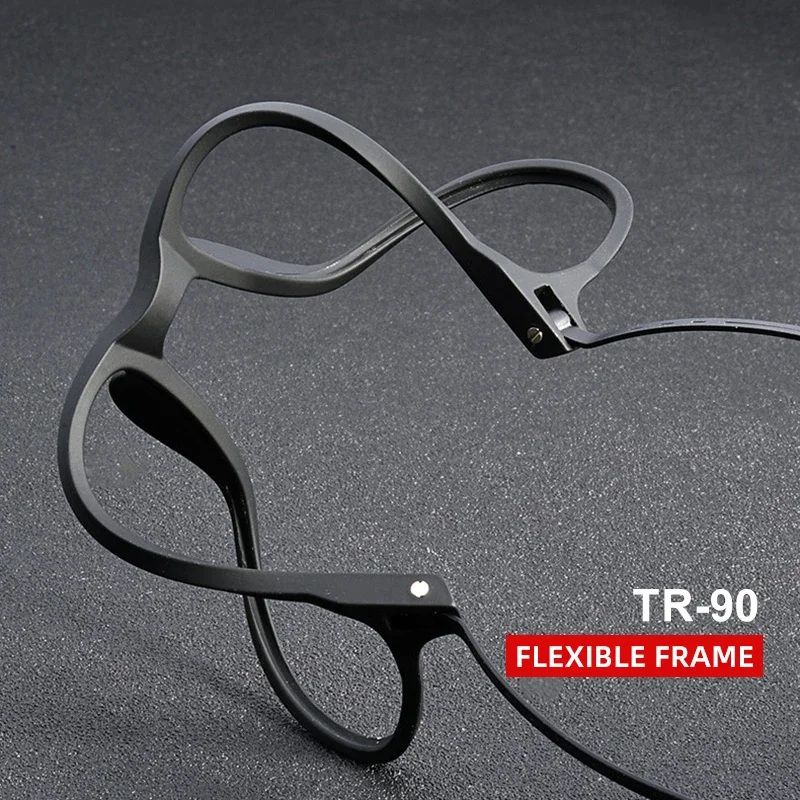 CLLOIO Ultralight Unisex Prescription Glasses Anti Blue Ray Photochromic Myopia Reading Glasses Progressive Polarized Eyewear