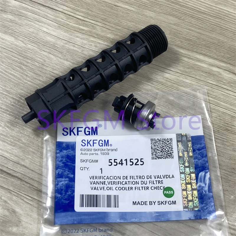 Engine Oil Cooler Filter Check Valve OEM# 5541525 93186324 One Way Valve For Chevrolet Cruze Sonic Aveo Opel Vauxhall Astra