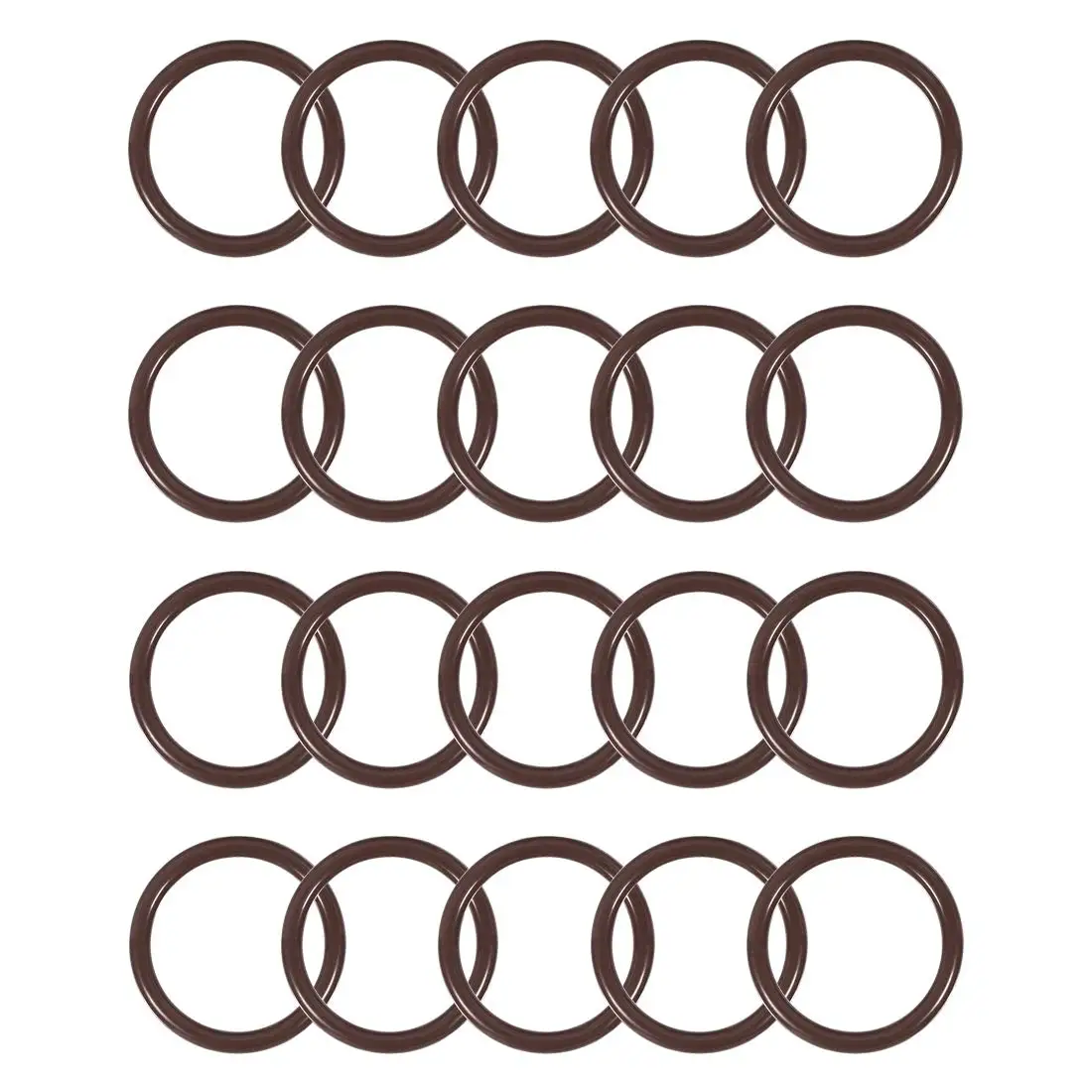 10/50pcs NBR O Ring Gasket CS 2mm OD 5mm~150mm Nitrile Butadiene Rubber Spacer Oil Resistance Washer Round Shape