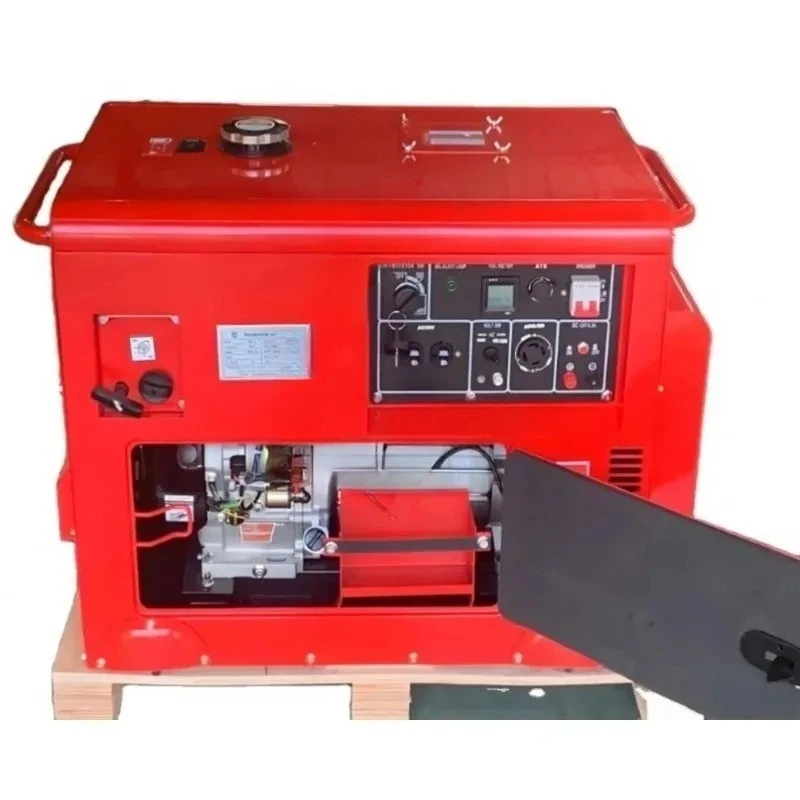 8KVA 10KW 12KVA Three-phase natural  generator set No fuel free energy silent portable household bio generator