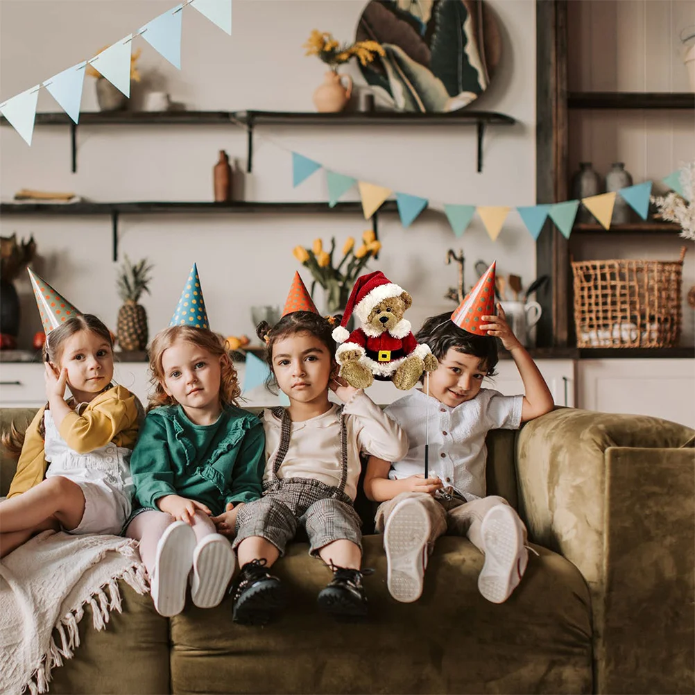 Varillas de brazo para marionetas, mango liso de acero inoxidable de 20-55Cm para Control de marionetas de mano, resistente a la curvatura, actuación de fiesta para niños