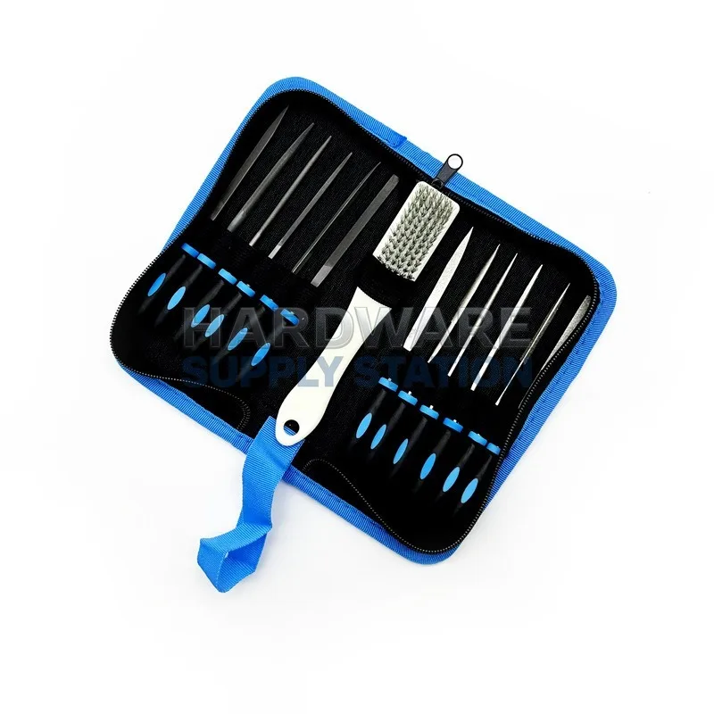 

Woodworking polishing steel file mini file tool, 13 piece file set, durable and sturdy, safe material, hardware tool