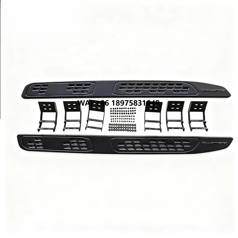 

Подножки ALLWELL для F150 2015-2020 с поверхностью, окрашенной взрывостойкой краской, для удобства посадки и высадки.