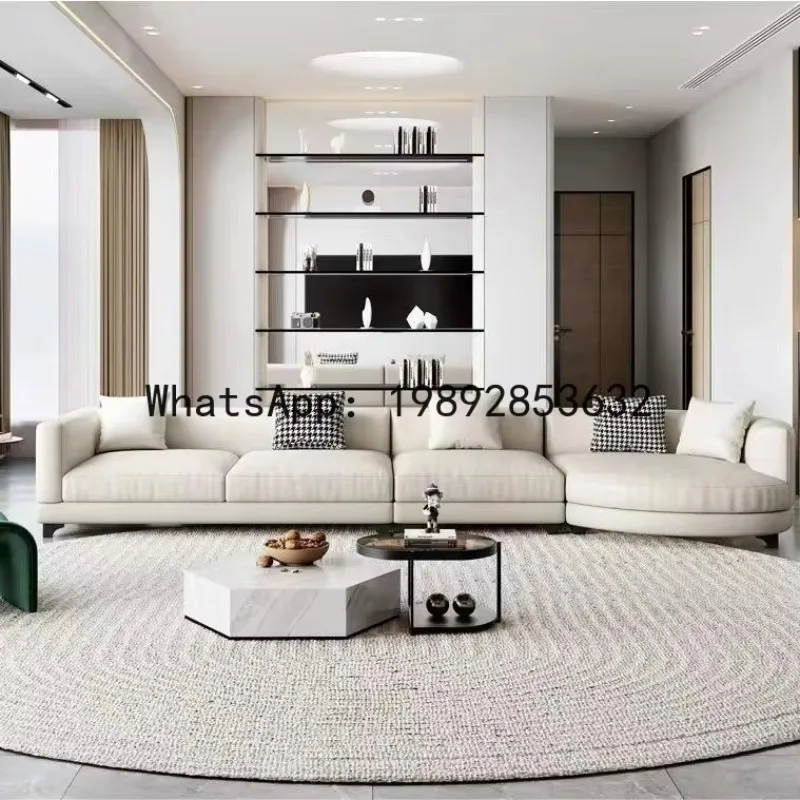 a-15 asymmetrical corner sofa - minimalist design for large apartments, villas, living rooms