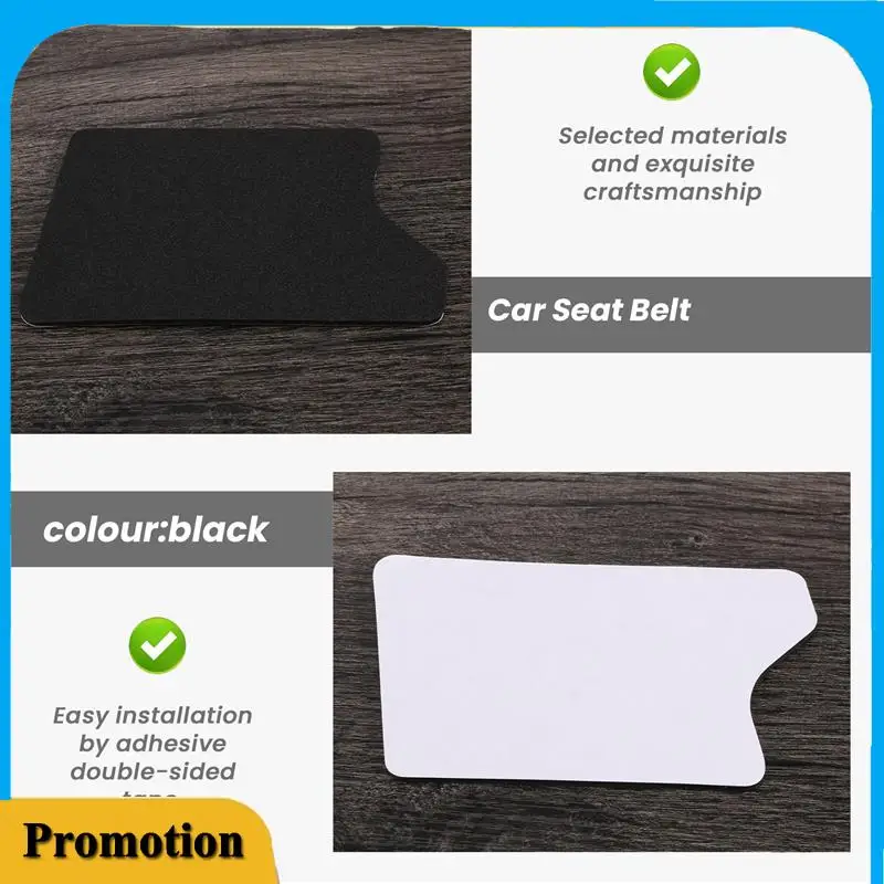 

Portable Car Seat Belt Anti Scratch Protector Guard Cover Decal Stickers For Geely Atlas Emgrand NL-3 Proton X70 2016-2020