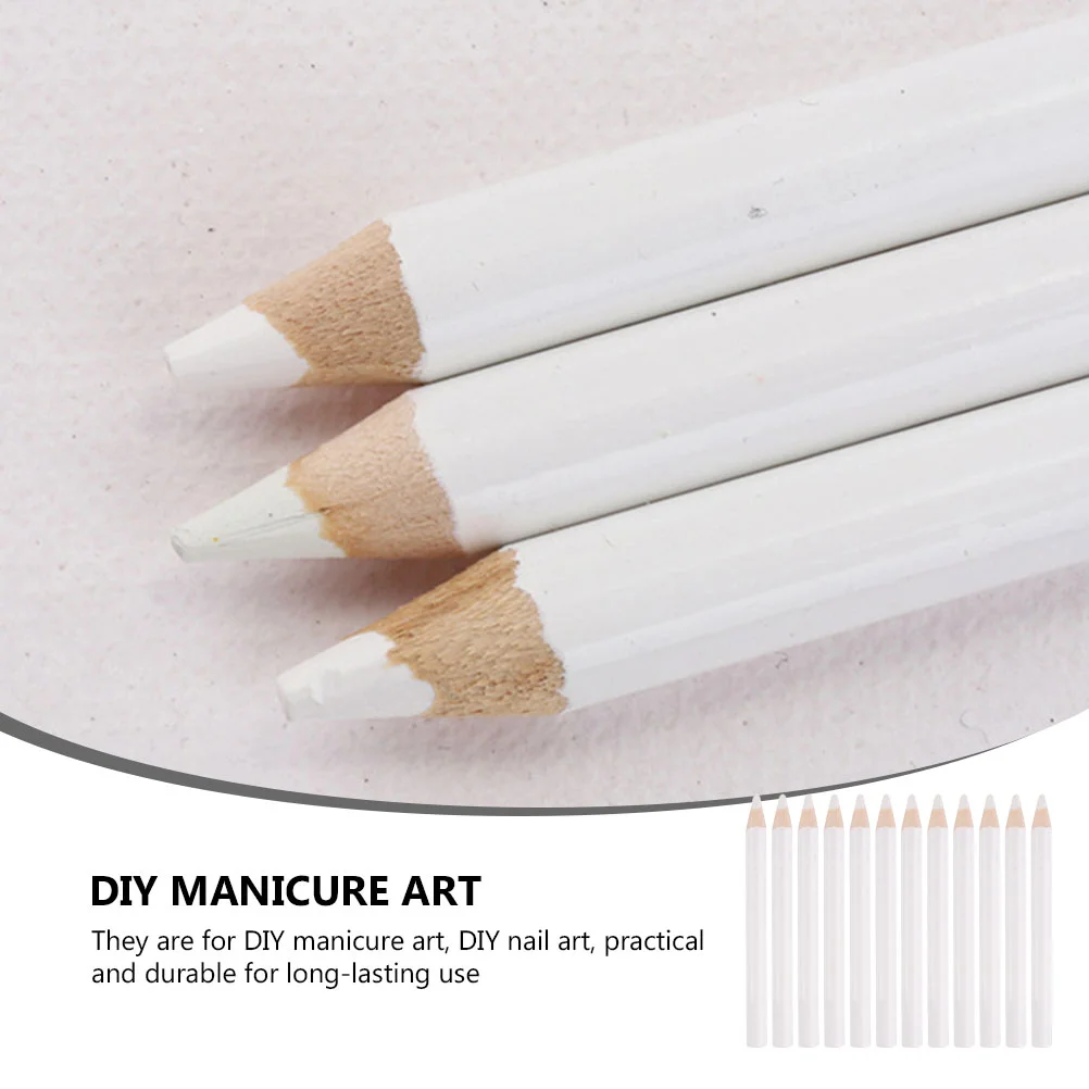 20 Pcs Nail Point Drill Pencil Wax Diamond Tool Practical Delicate Manicure Picking Dotting Premium Material