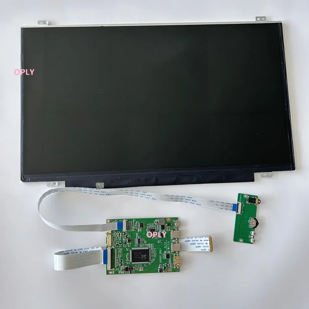 13.3 inch 1920X1080 IPS EDP Panel screen + Controller board 2 type-C mini HDMI-compatible DIY for PC PS X360 Laptop raspberry