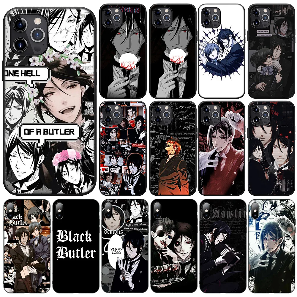 F-19 Black Butler Kuroshitsuji New Phone Case for Samsung Galaxy S20 S21 S22 S23 S24 Fe Plus Ultra Lite