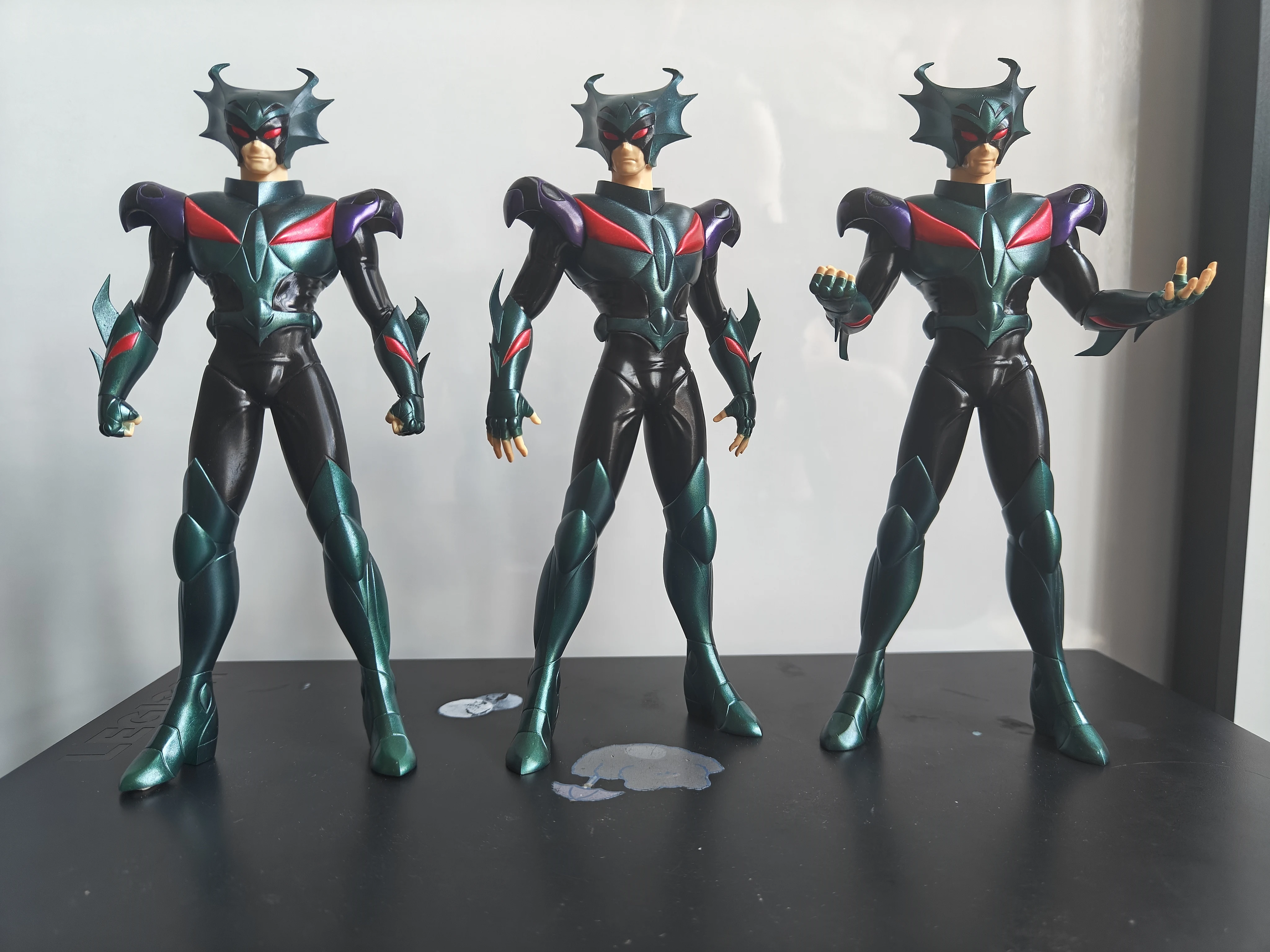 In Stock Saint Seiya Minions or Grunts Under Heracles Douglas Soldier Model Resin Toy Figures
