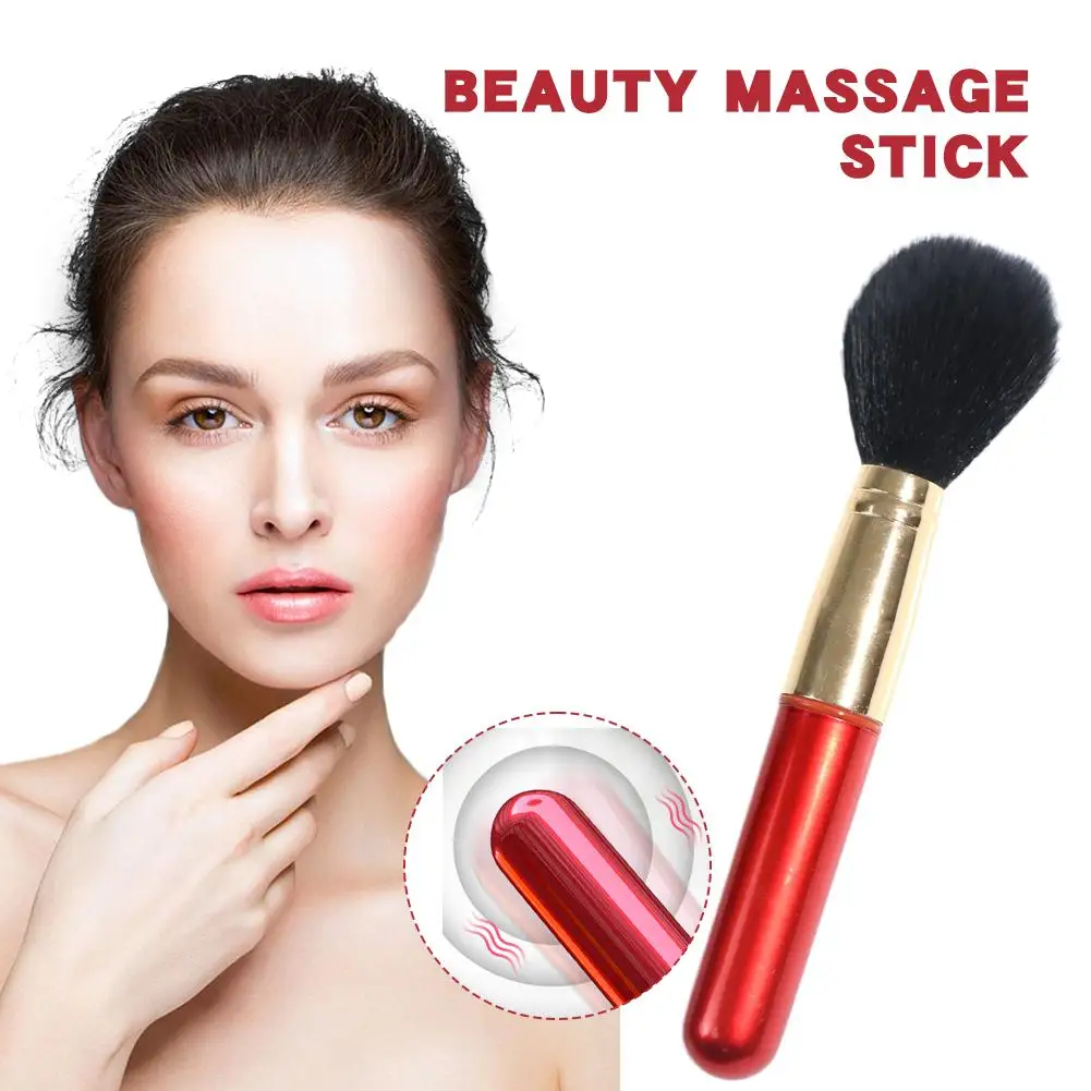 Electric Cosmetic Brush Foundation Blush Loose Powder Beauty Brush Rechargeable Makeup Tools Brush Vibration Washable Tools U9g7