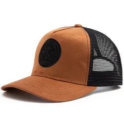 Mesh Baseball Cap navidad Women Men ENJOY LIFE Letter Patch Snapback Hat Casual Breathable Unisex Street Hip Hop Trucker Caps