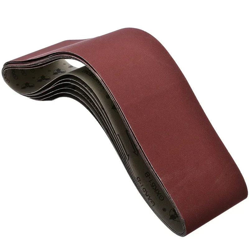 6Pcs 915x100mm Sanding Belts Abrasive Sanding Belt 400 Grit For  Belt Sander Tools Wood Soft Metal Grinding Polishing