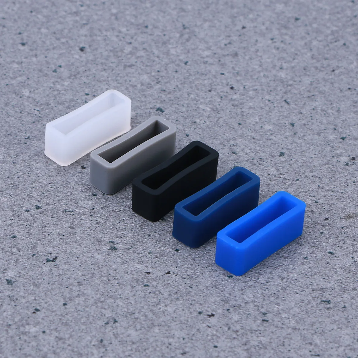 

6 pcs Silicone Band Retainer Durable Rubber Watch Band Holder Repair Tool Strap Accessories Watch Holder