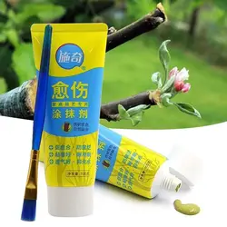 With Brush Bonsai Cut Tree Wound Smear Agent Pruning Compound Sealer Plant Restoring Regrowth Sealant Tree Wound Cut Paste