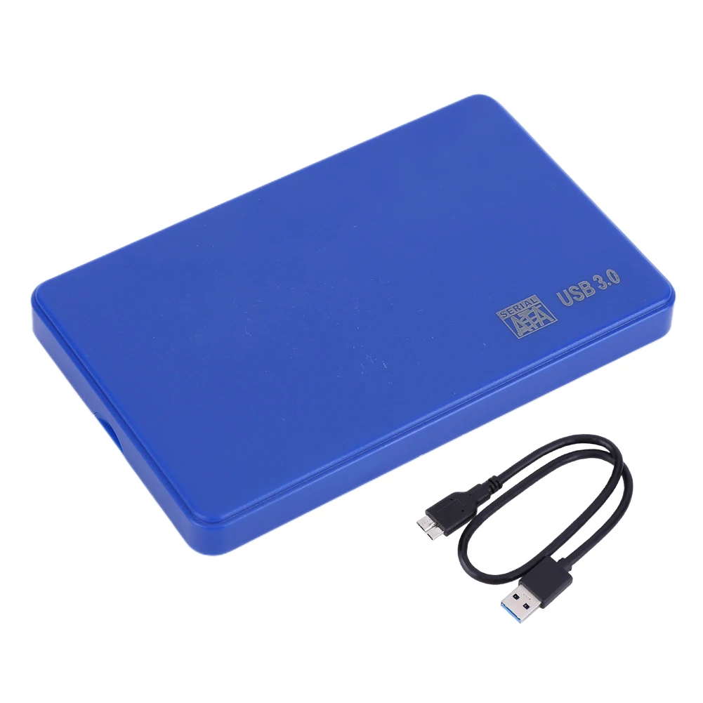 XP/win7/win8/win10과 호환되는 SATA-USB3.0 하드 디스크 케이스 SSD 외부 스토리지용 도구가 필요 없는 2.5인치 하드 드라이브 인클로저