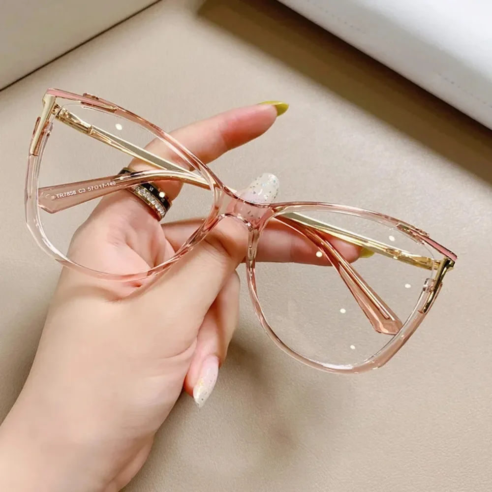 

Anti Blue Light Eyewear Fashion Luxury Transparent Computer Glasses Frame Women Men Brand Designer Optical Spectacle Glasses