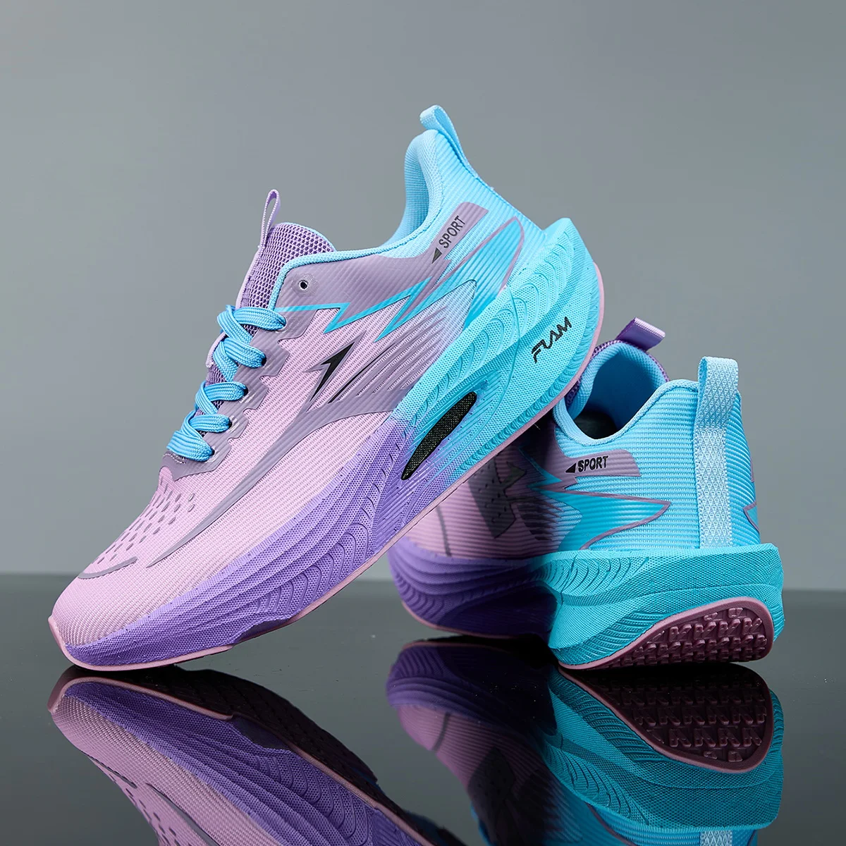 أحذية الجري الرياضية للرجال كاجوال ماراثون قابلة للتنفس وخفيفة الوزن للنساء مريحة ومضادة للانزلاق للمشي في الهواء الطلق #6