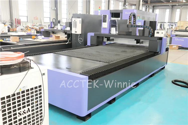 1000w 2000w 3000w Fiber Laser Cutting Machine High Accuracy Stainless Steel Iron Laser Cutting Machine