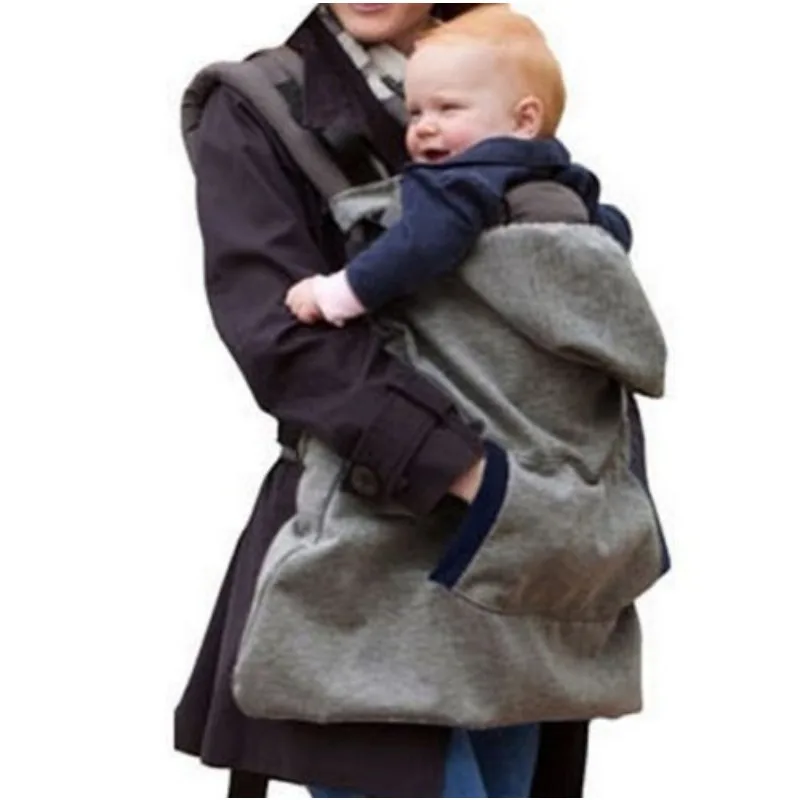 Hooded Baby Carrier Cape Cloak Winter Hoodies Windproof Maternity Outerwear Coat Pregnant Women Daddy Mom Carry Baby Cape Cloak