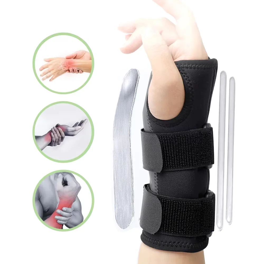 1Pc Professional Wrist Support Splint Arthritis Band Belt Carpal Tunnel Wrist Brace Sprain Prevention Wrist Protector for Fitnes