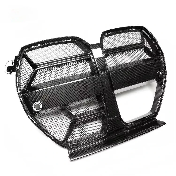 

Applicable to for BMW M3 M4 Dry Carbon Fiber Grille G80 G82 G83 CSL V Style Air Intake with Insect Net Made in China