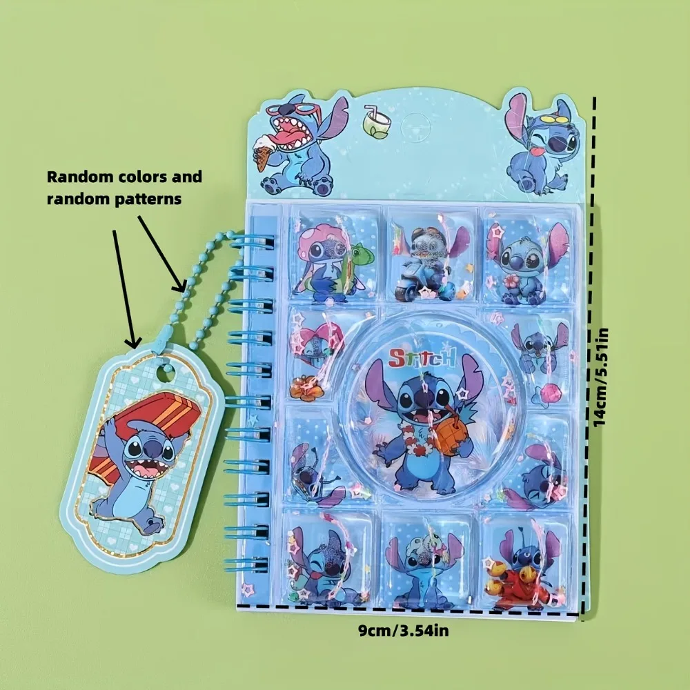 Disney Stylish And Trendy Stitch Spiral Notebook, Great for Everyday Use at Home Or Work, And Also a Wonderful Gift Option