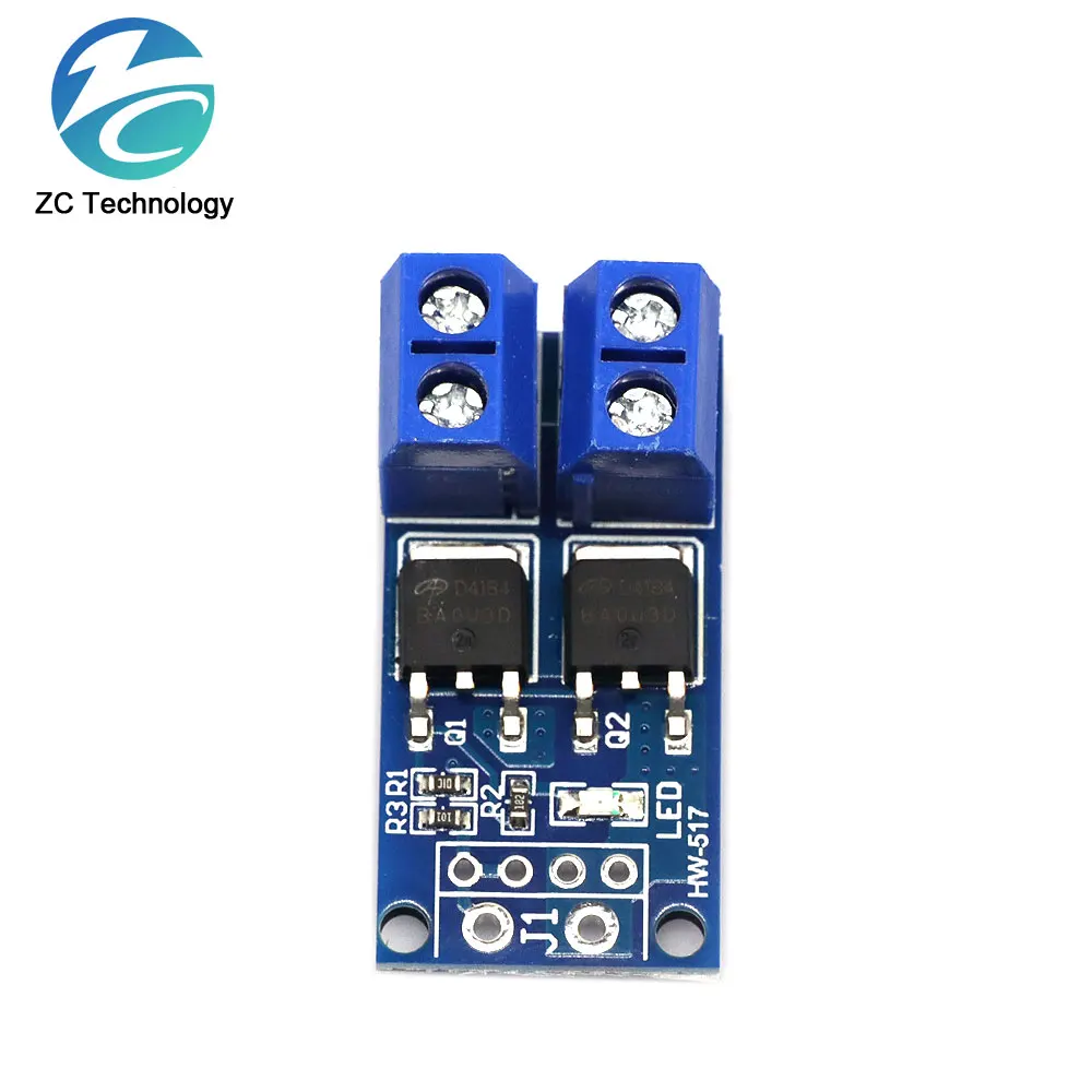 15A 400W MOS FET Trigger Switch Drive Module PWM Regulator Control Panel for arduino DC 5V 12V 36V