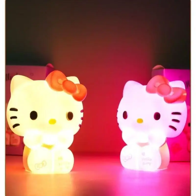 Sanrios Night Light, Hello Kitty Night Light, Eye Protection, Birthday Gift, Bedside Decoration, Cute, Girl, Dormitory, Children