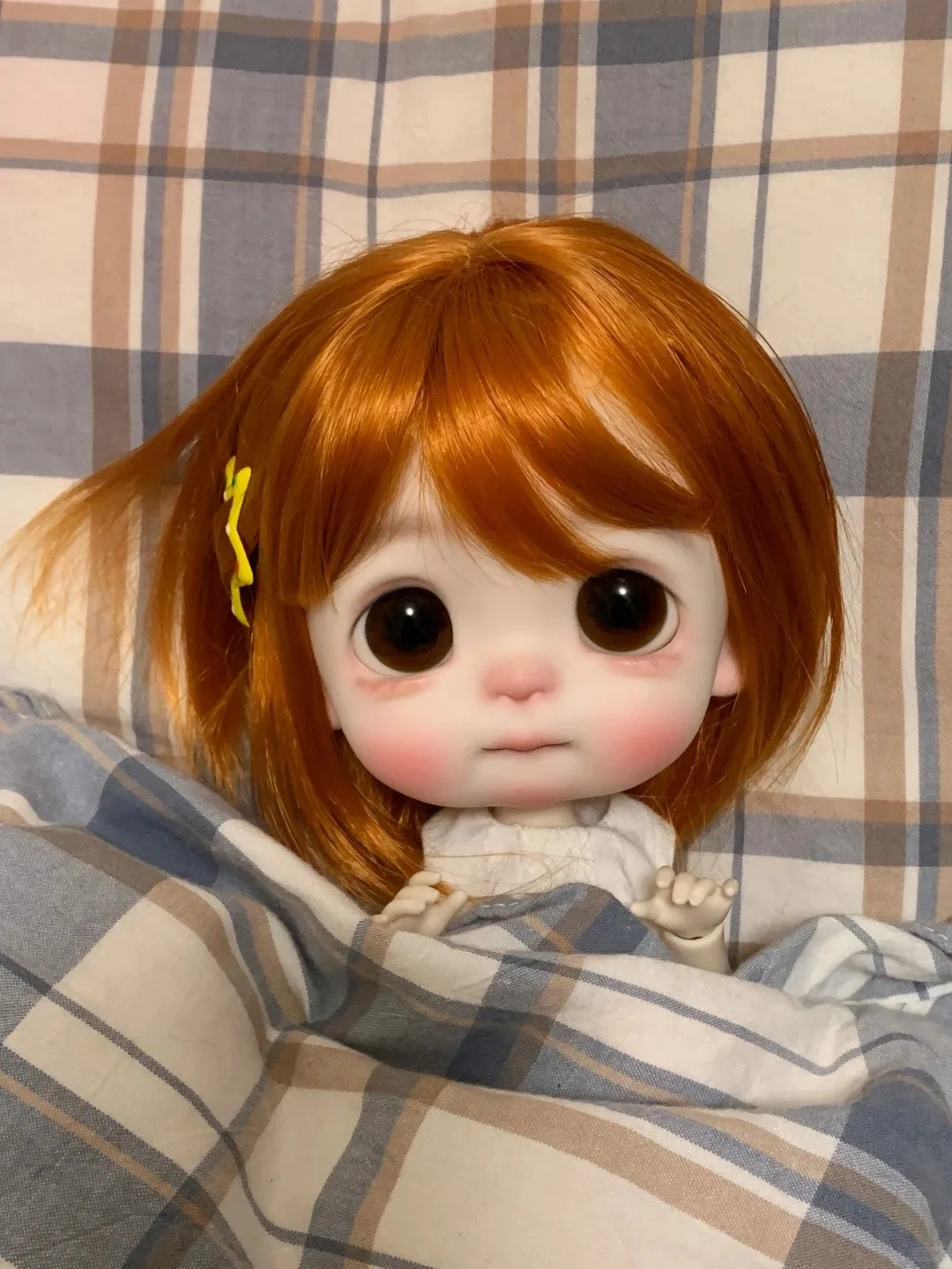 Nuovi Grandi Occhi 1/6 fangfang BJD sd Big Head Sd BAMBOLA Ragazze Adulti Fai Da Te Action Figure Anime Giocattoli Realistici Spedizione gratuita