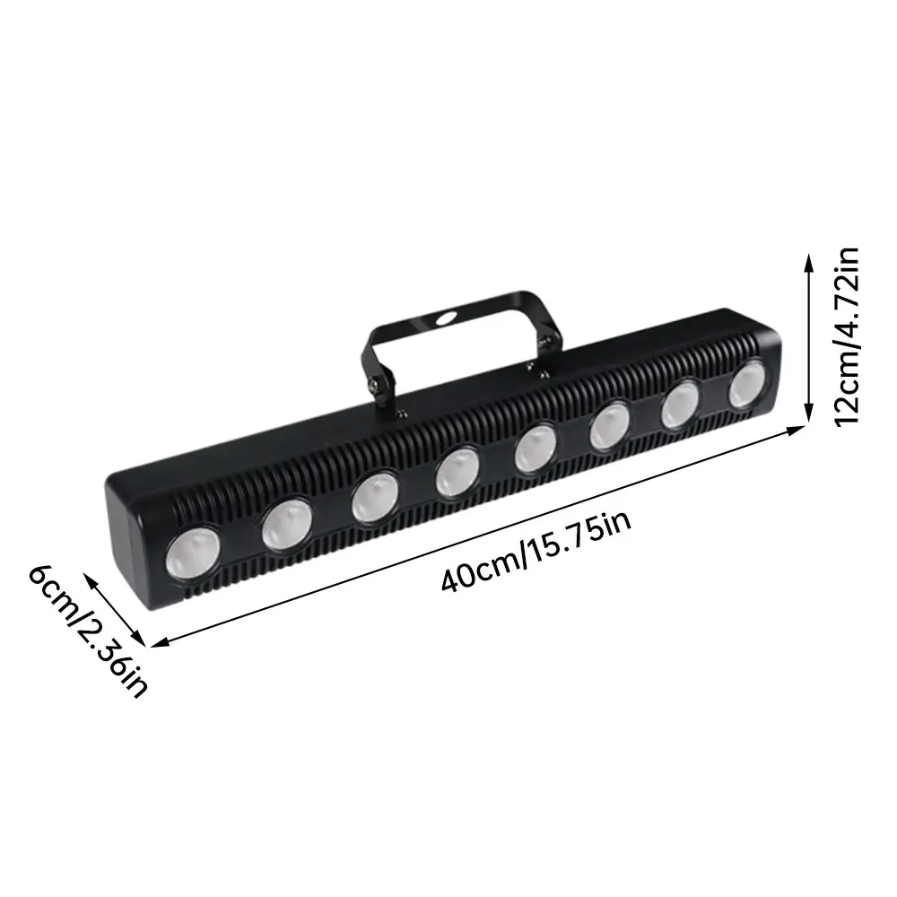 Lámpara LED de pared para baño, 45W, colorida, con Control remoto, para fiesta, discoteca, luz de efecto de escenario DMX512 para Bar, fiesta, boda, centro comercial