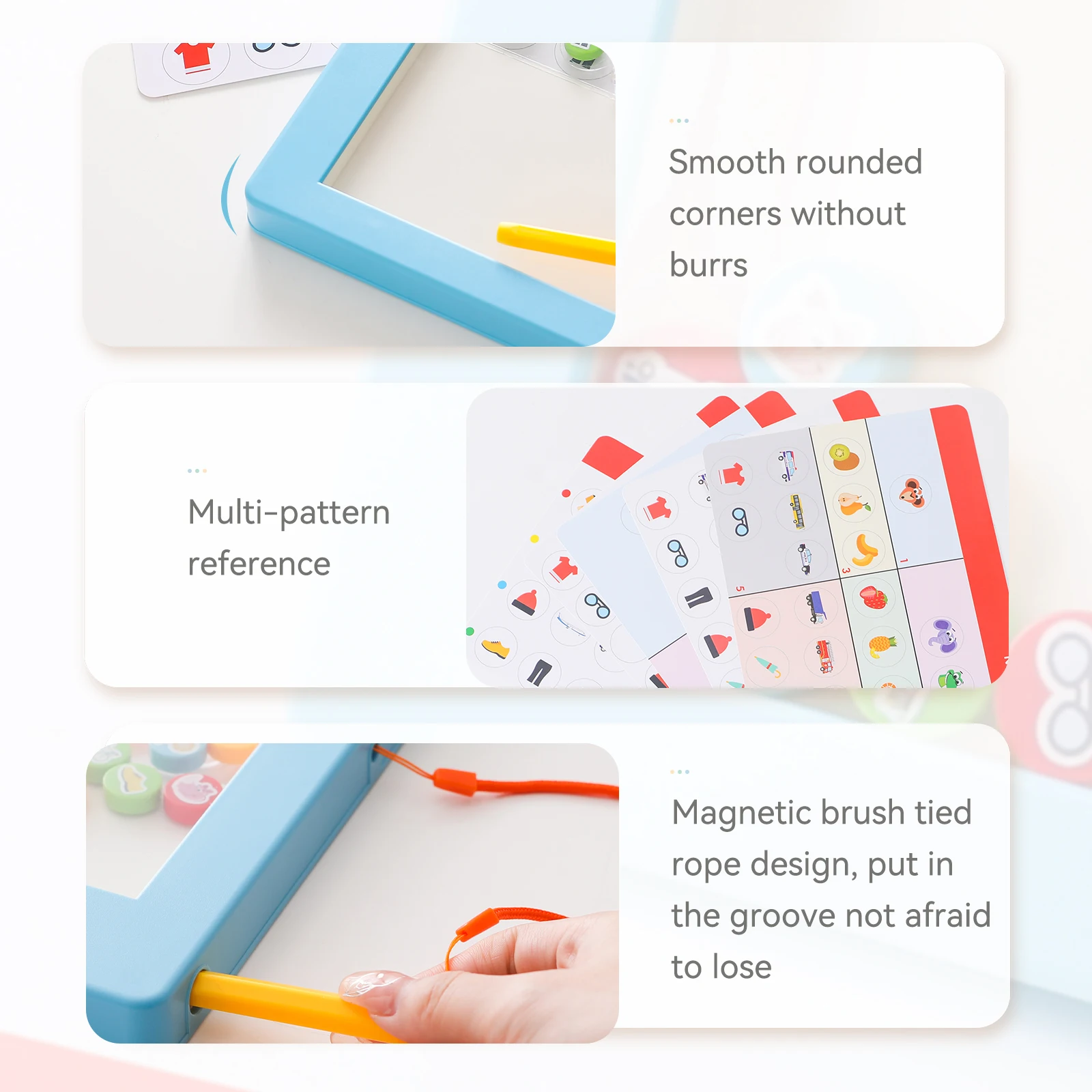 Kinderen Magnetische Tekening En Pairing Board Baby Kleur Graffiti Board Art Educatieve Tekening Speelgoed Tekening Tool Cadeau Voor Kinderen Speelgoed