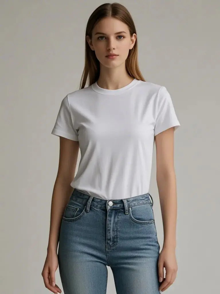 

Женская хлопковая футболка размера плюс 5XL, повседневная однотонная летняя футболка с короткими рукавами, однотонная уличная качественная футболка базового кроя