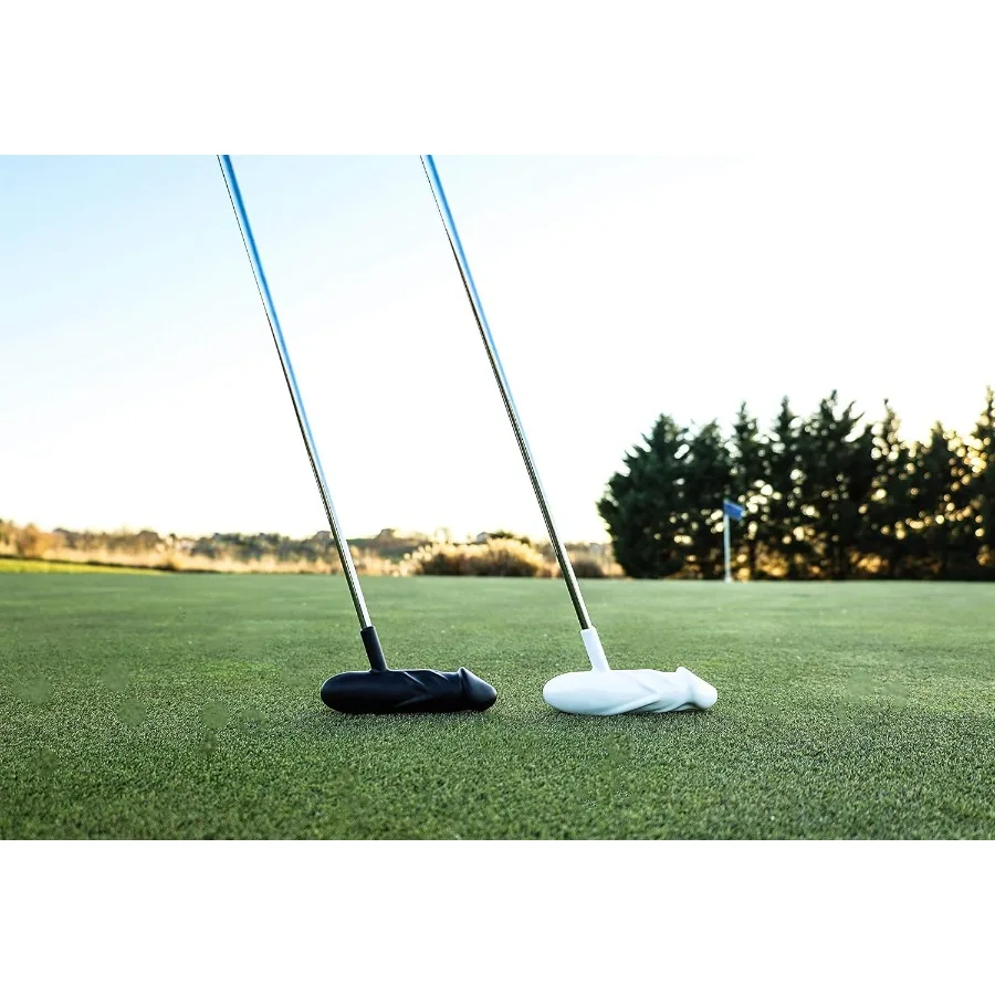 مضرب جولف احترافي لممارسة وضع الدقة والبطولة، رأس ألومنيوم ممتاز مع عمود من الكروم بدون خطوات #4