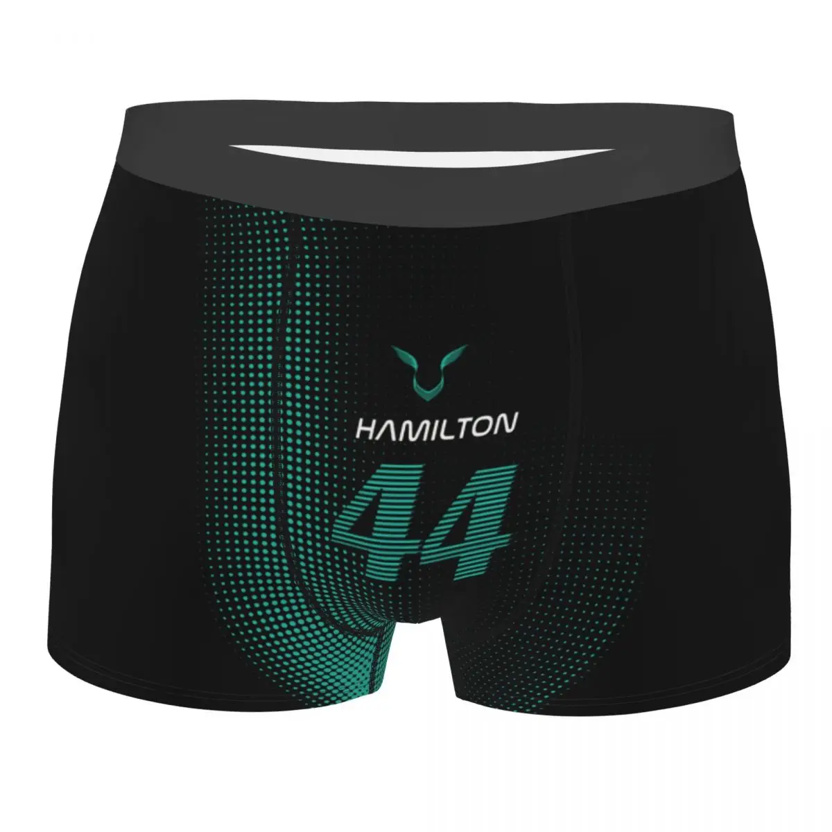 Custom The Lewis Legacy Motorsport Retro Boxer Shorts For Men 44 Number Car Racing Underwear Panties Briefs Stretch Underpants