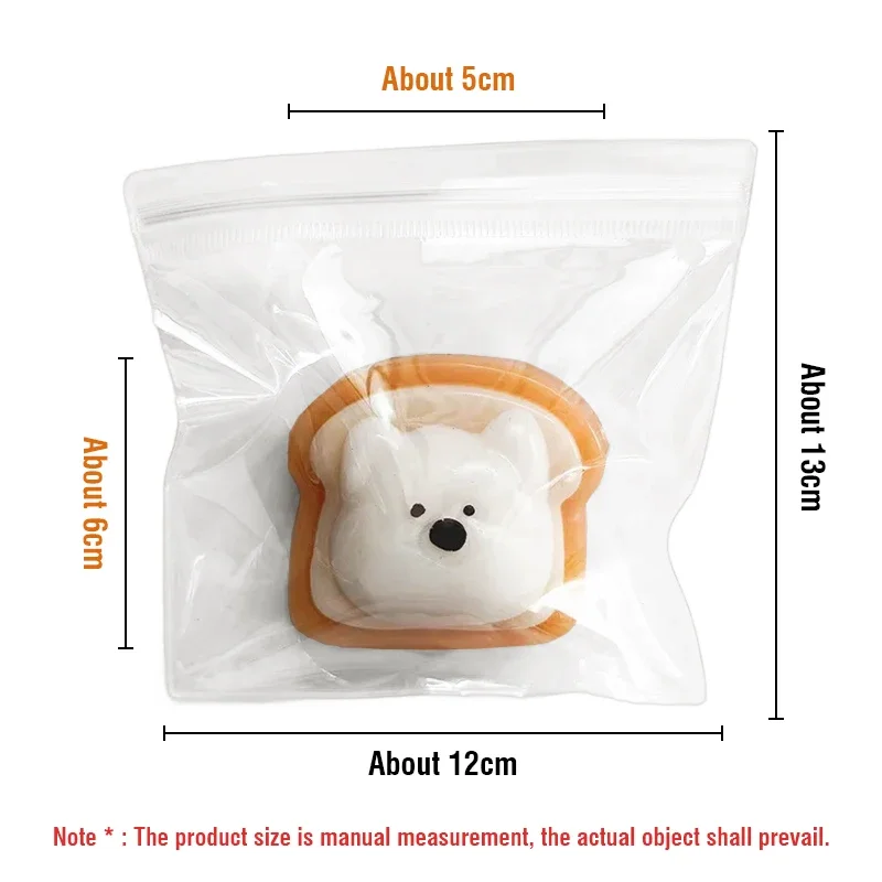 かわいいスクイーズおもちゃ キュートなスクイッシュボール 減圧おもちゃ ストレス解消おもちゃ アンチストレスボール スローリバウンド パン パーティーギフト