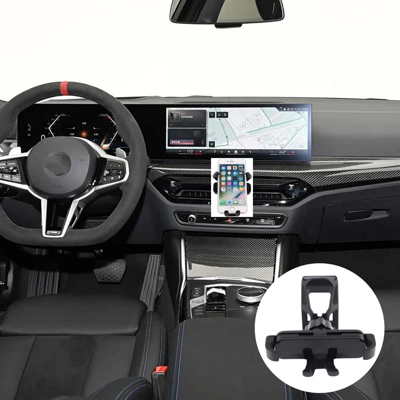 Car air outlet mobile phone holder GPS navigation holder for BMW 3 i3 4 i4 series G20 G28 G22 G26 M2 G87 M3 G80 M4 G82 2025-2026