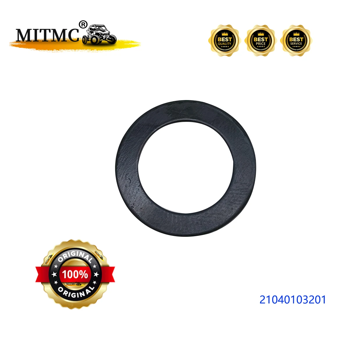 

High Quality Thin Gasket 18.6mmx12.4mmx0.5mm For Liangzi ODES 800 1000 ATV UTV Parts NO.21040103201 Accessories