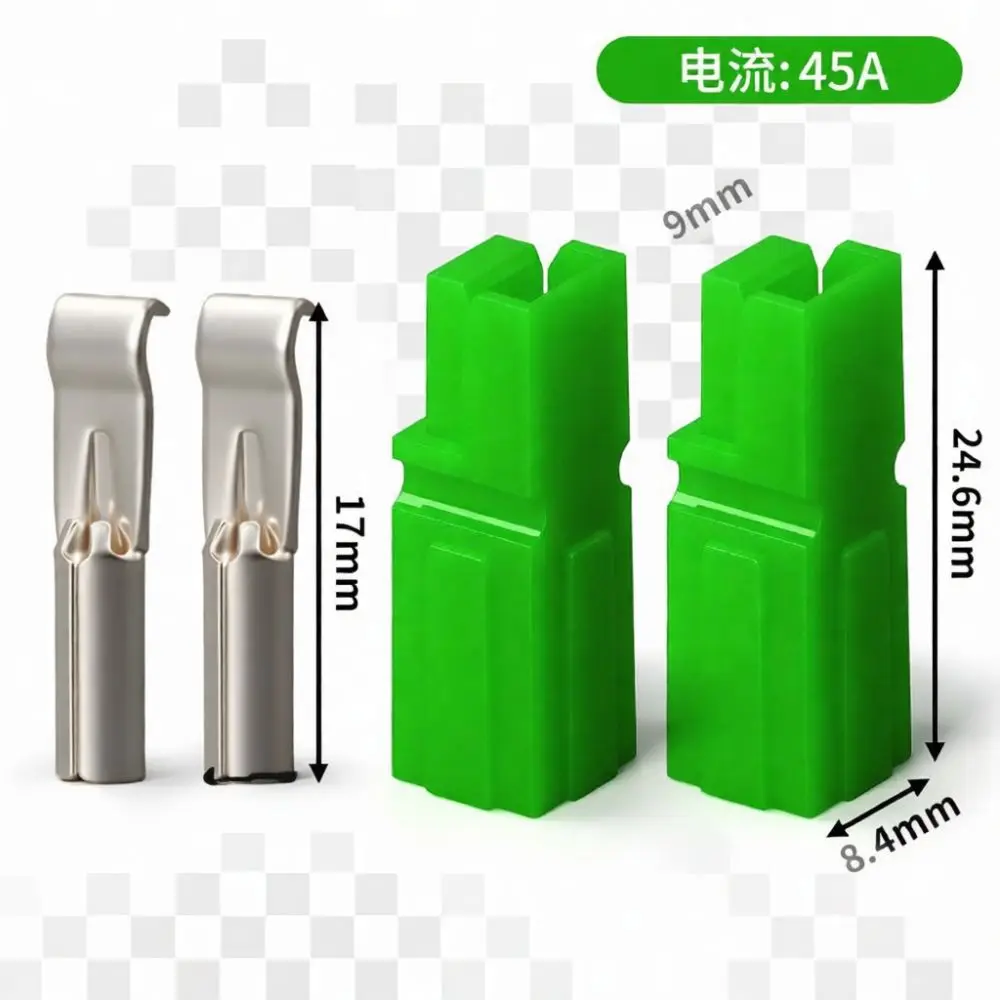 Copper Electrical Power Connector Single Pole Terminal Industrial High Amperage Plug Quick Insert Cable Wiring Block Socket