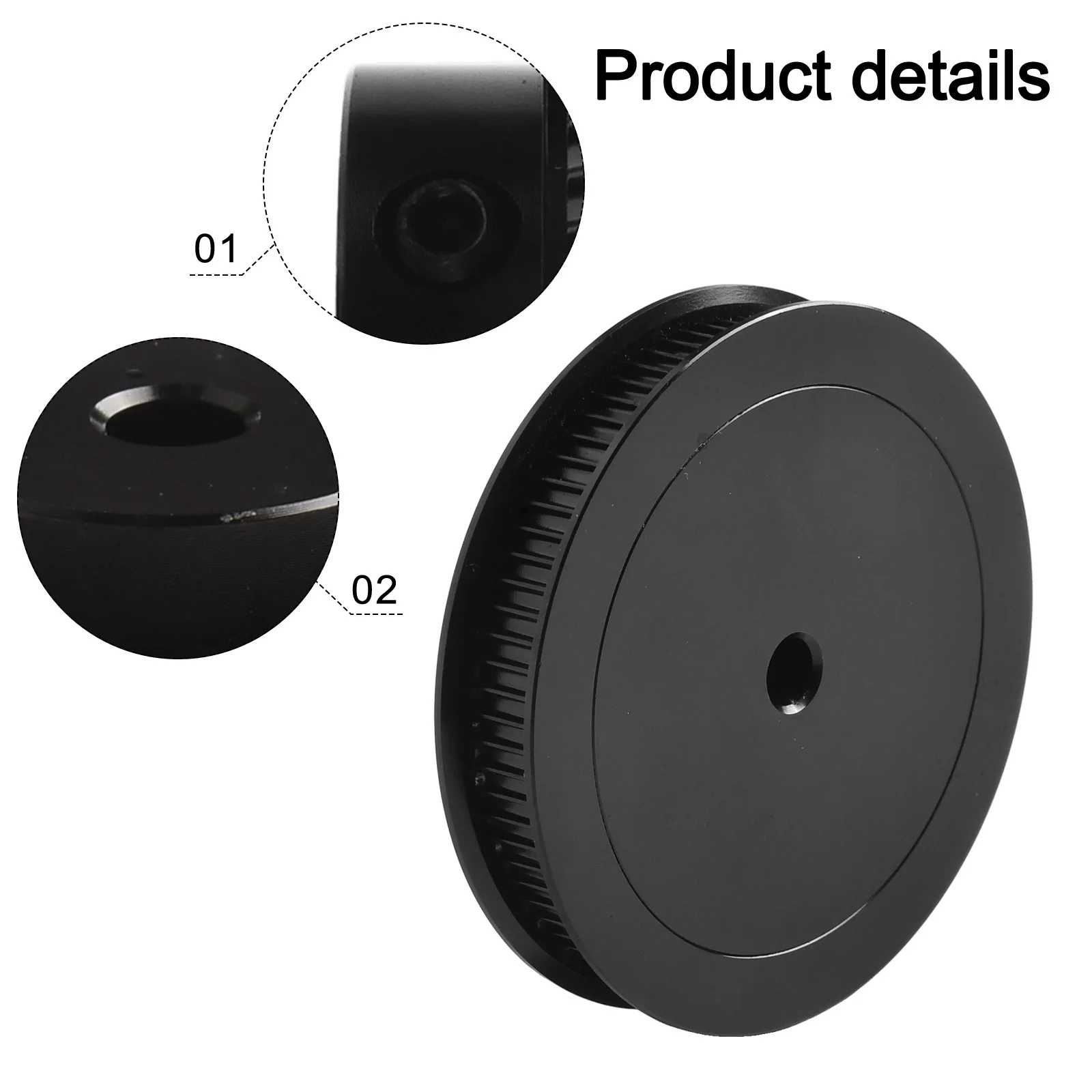 Synchronous Timing Pulley Designed for Efficient Mechanical Transmission Featuring an Advanced Low Friction Design
