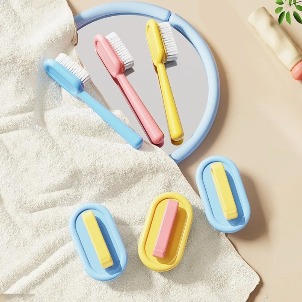 

2 шт./компл., пластиковая щетка для обуви с длинной ручкой, эргономичная щетка с мягкой щетиной, портативная щетка для мытья обуви, чистка обуви