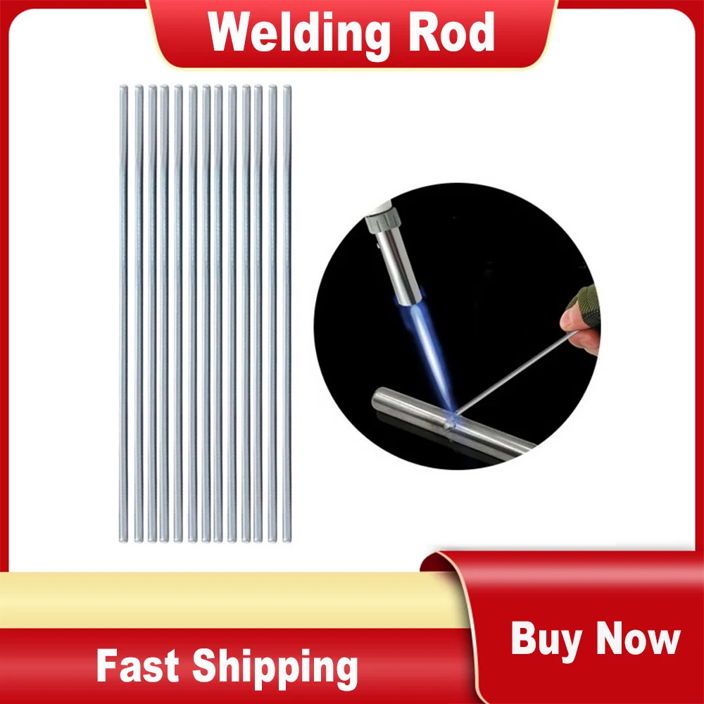 10-50pcs Welding Rods No Need Solder Powder Aluminum Welding Rod 1.6/2mm Brazing Low Temperature  Aluminum Solder Soldering Rod