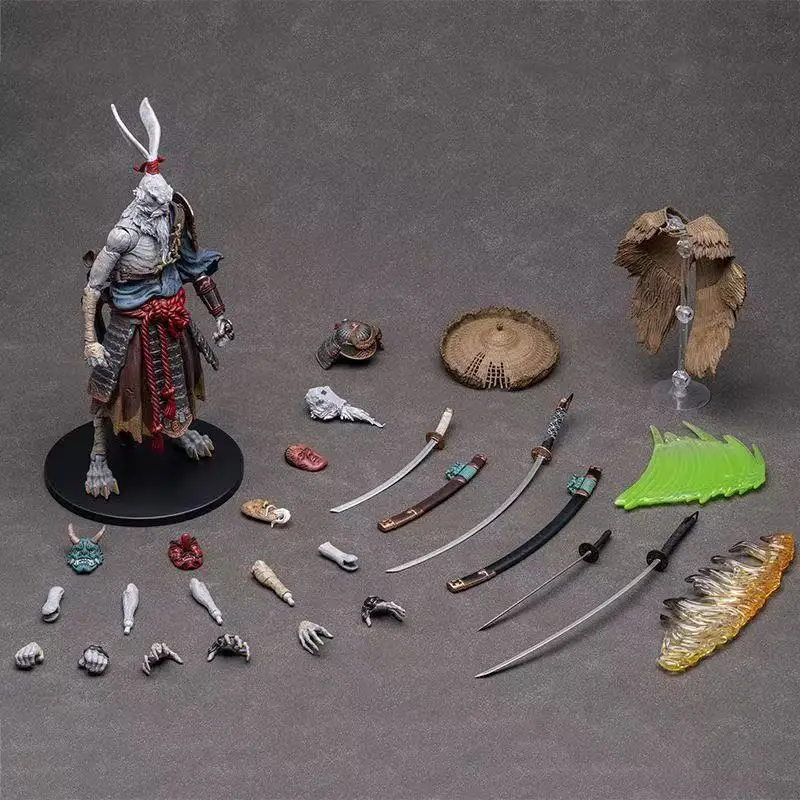 Spot Jiangmeng Planet Fury 1/12 Rabbit Rabbit Man Sword Master Wuming Acting Doll