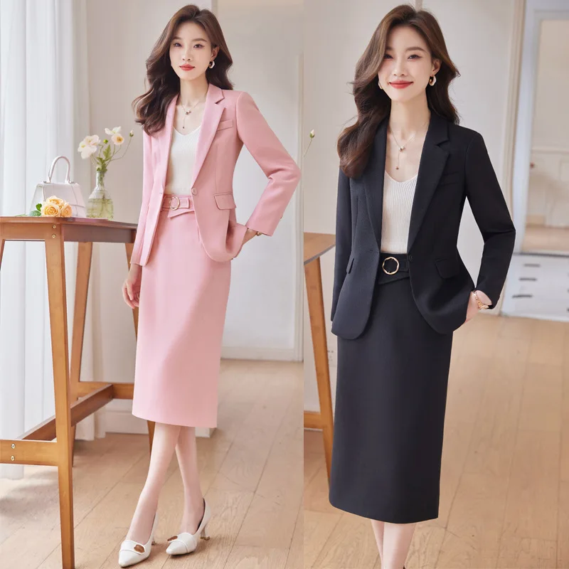 

This Year's Popular Hot-Selling Product Suit Suit Skirt Two-Piece Suit Fashion Autumn New Work Women's Commuting Wear Profession