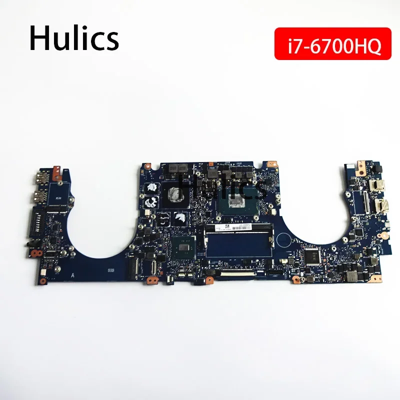 Hulics Used Huulics N501VW Motherboard For ASUS G501VW N501V UX501VW Laptop  SR2F0 I7-6700HQ CPU 60NB0AU0-MB2110-203