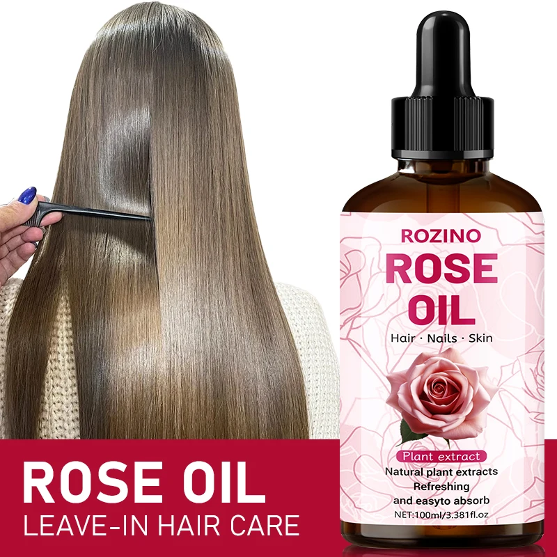ROZINO rose essential oil has a clear and smooth texture and a light, pleasant rose fragrance. Nourishes the skin's surface layer all over the body, soothes dryness and tightness, and has excellent elasticity. Combined with gentle massage, it can accelerate absorption and meet the daily needs for moisturizing and soothing skin care.