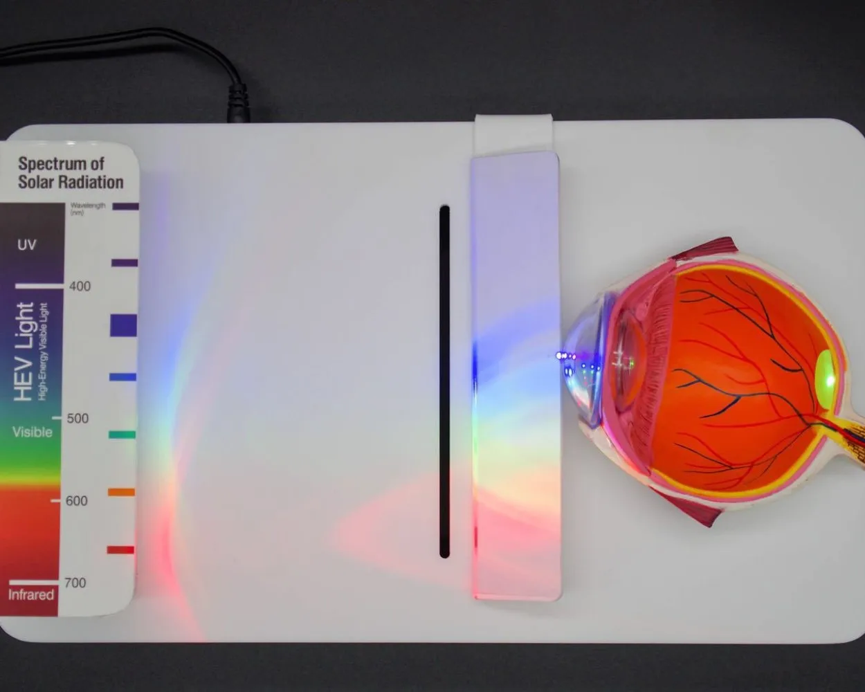 Strumento da laboratorio ottico UV420 Dimostrazione LT-828 Tester UV