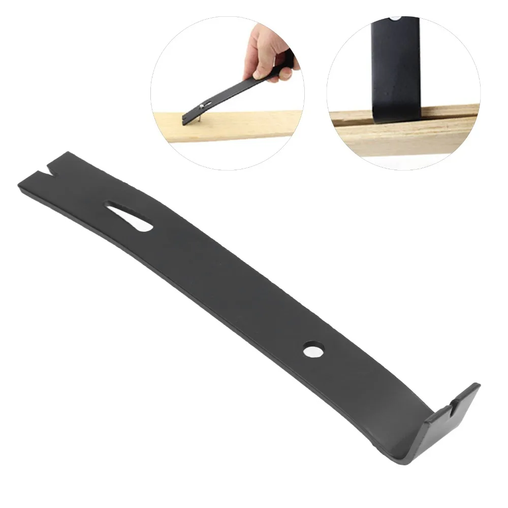 7 Inch Length ​Pry Bar Carbon Steel Black Finish Claw Bar Forged Steel Construction Integrated Nail Puller Nail Puller