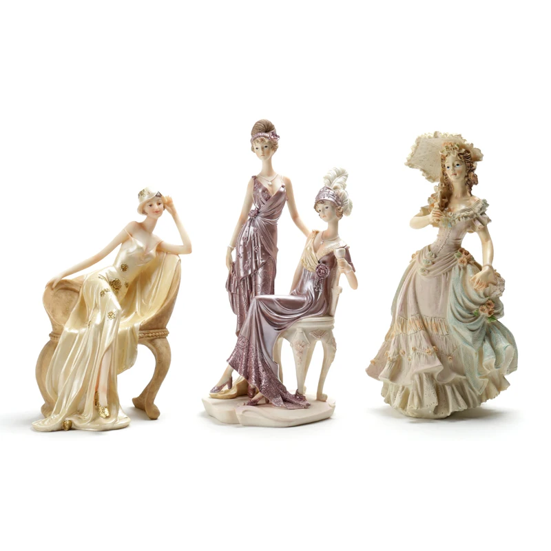 

Exquisite character ornaments living room wine cabinet haute European angel gifts retro fashion girl home accessories