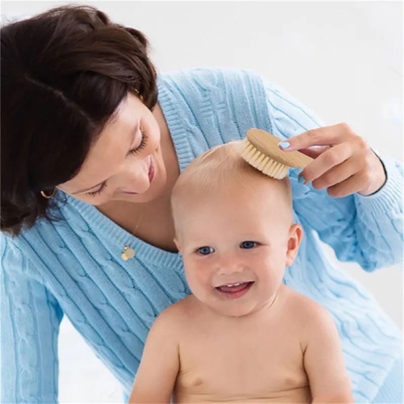 

2 шт./компл. расческа из бука, шерстяная щетка, плоская расческа, портативная щетка для детского шампуня, мягкая шерстяная щетка, набор расчесок для волос